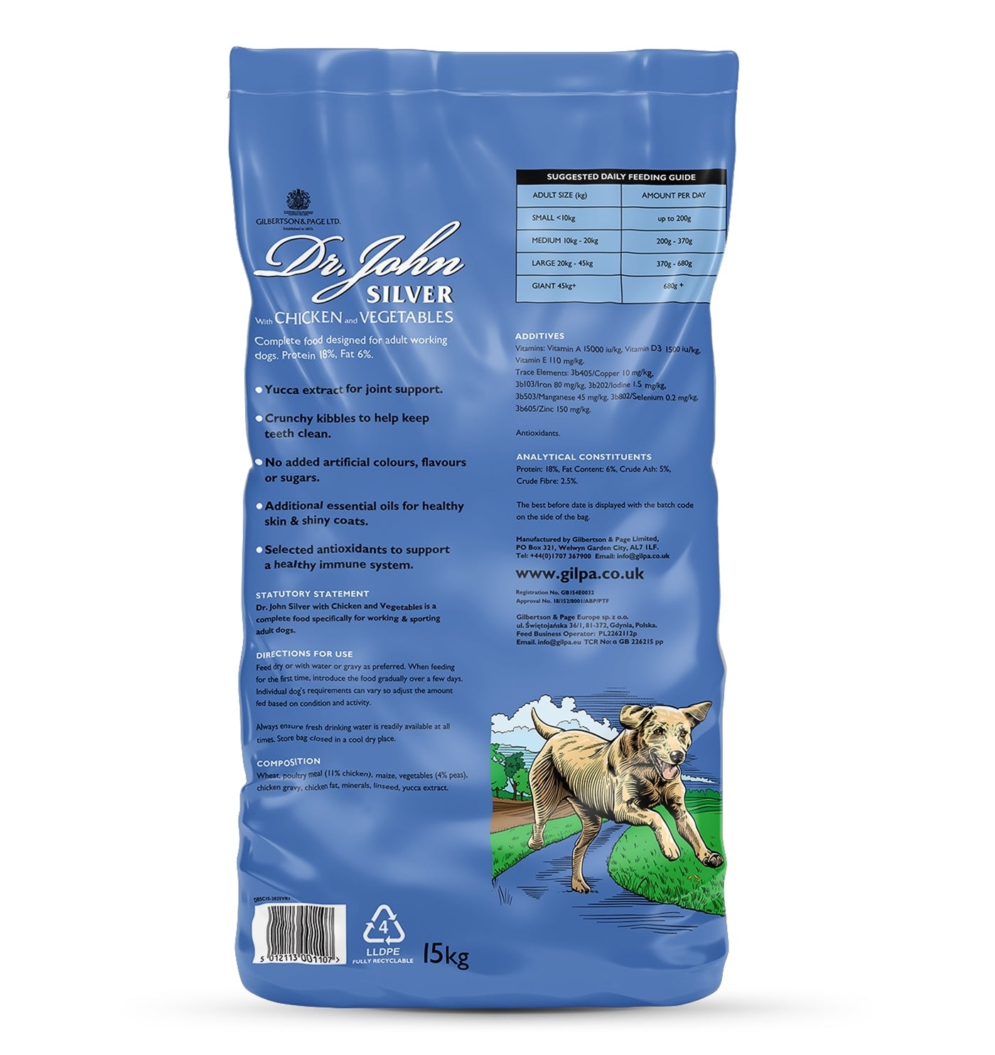Dr. John Silver with Chicken & Vegetables - Buy Online SPR Centre UK