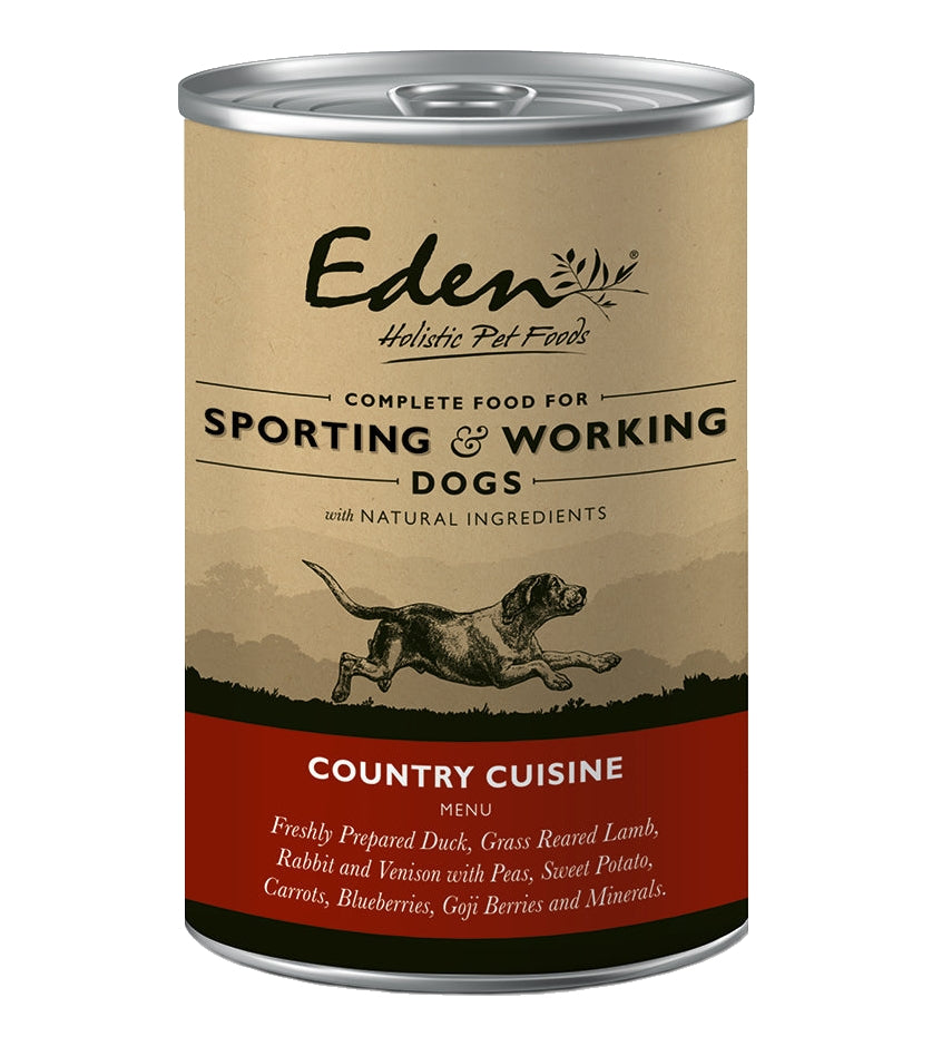 Eden Country Cuisine 400g | Working Dog Wet Food - Buy Online SPR Centre UK