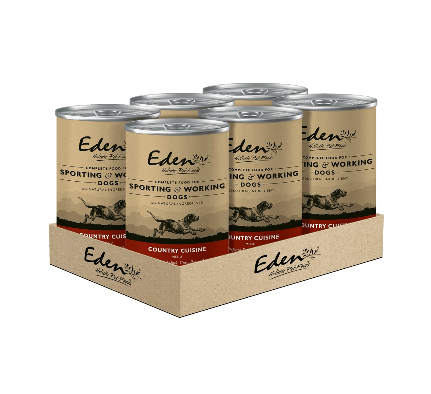 Eden Country Cuisine 400g | Working Dog Wet Food - Buy Online SPR Centre UK