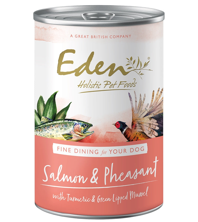 Eden - Gourmet Salmon & Pheasant Wet Dog Food - Buy Online SPR Centre UK