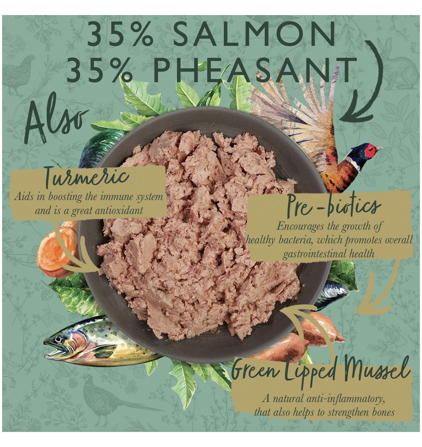 Eden - Gourmet Salmon & Pheasant Wet Dog Food - Buy Online SPR Centre UK