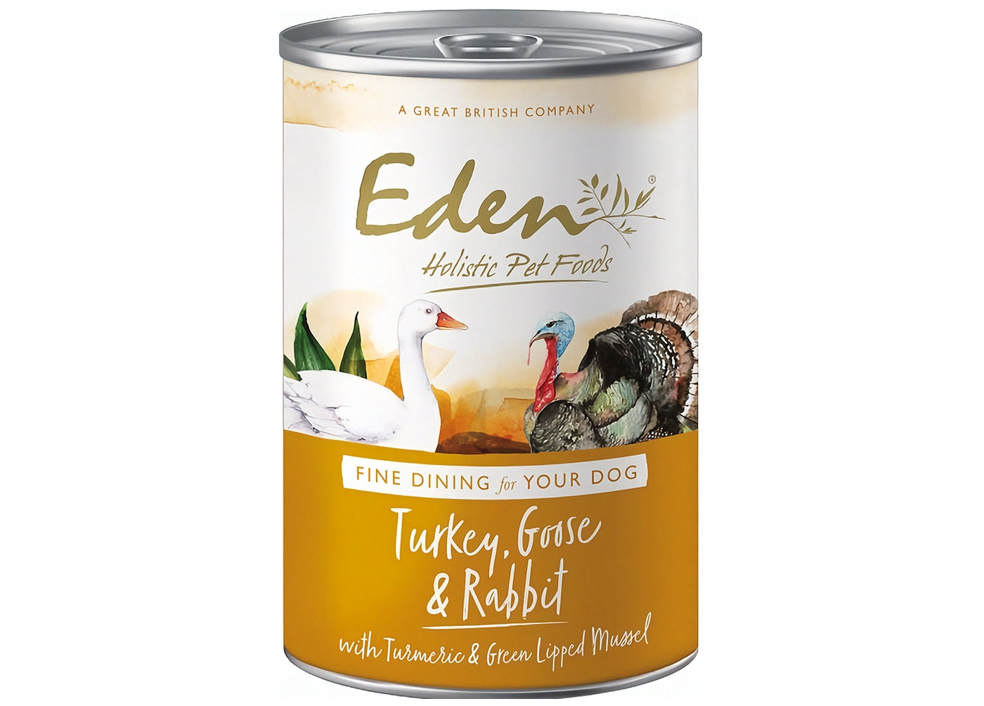 Eden - Gourmet Turkey, Goose & Rabbit Wet Dog Food - Buy Online SPR Centre UK