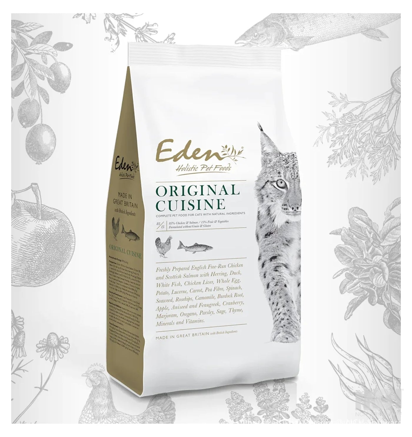 Eden - 85/15 Original Cuisine Cat Food 400g - Buy Online SPR Centre UK