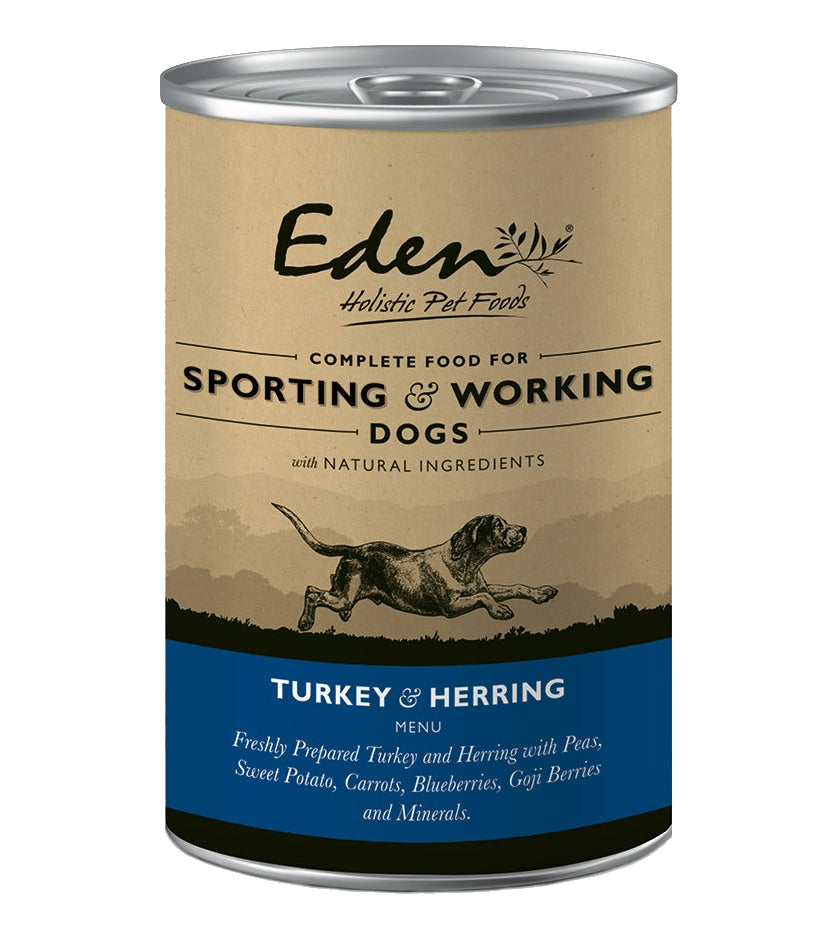 Eden Turkey & Herring 400g | Working Dog Wet Food - Buy Online SPR Centre UK