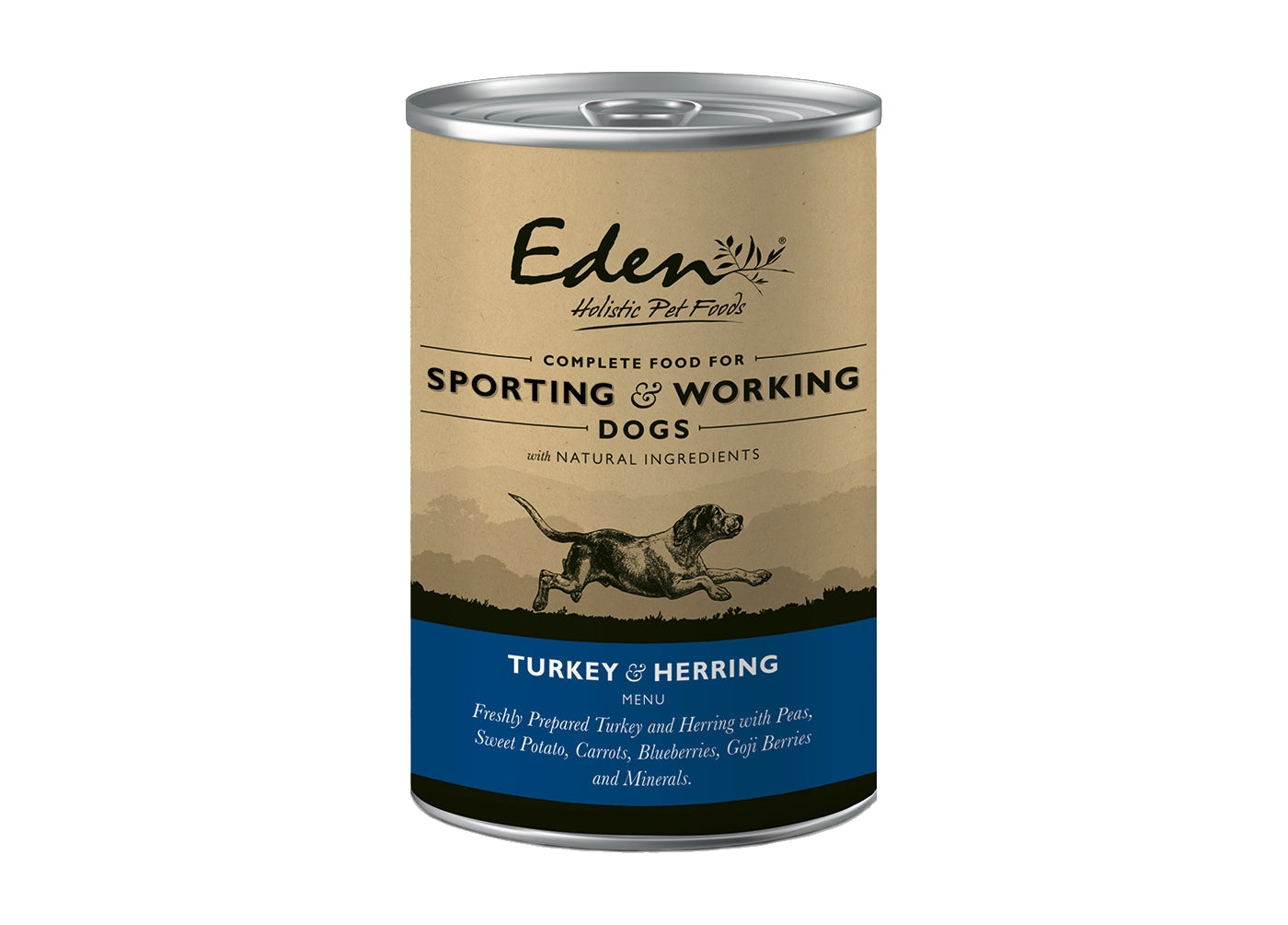 Eden Turkey & Herring 400g | Working Dog Wet Food - Buy Online SPR Centre UK