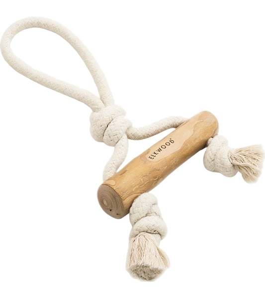Elkwood - Coffee Wood Bar Tug Dog Toy - Buy Online SPR Centre UK