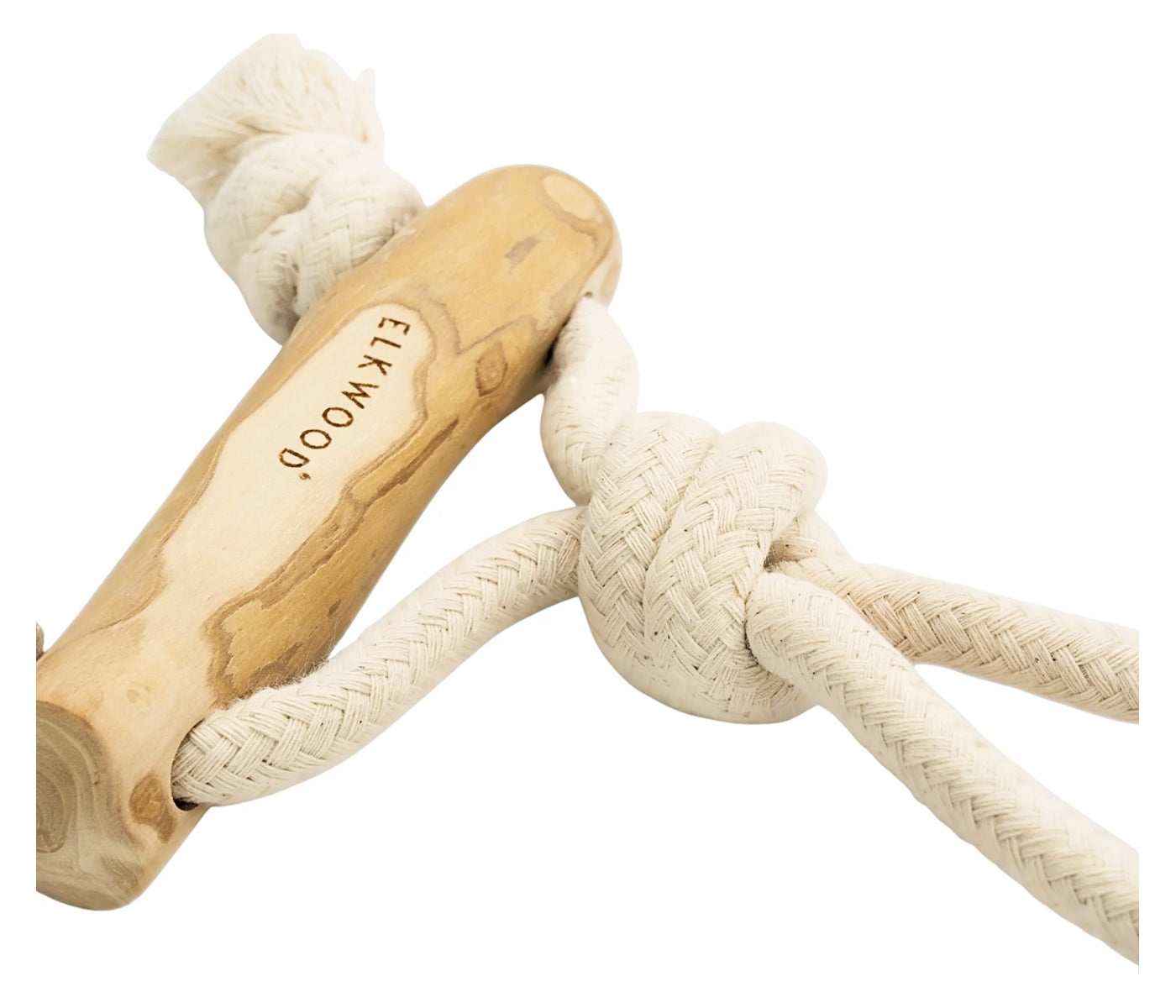 Elkwood - Coffee Wood Bar Tug Dog Toy - Buy Online SPR Centre UK