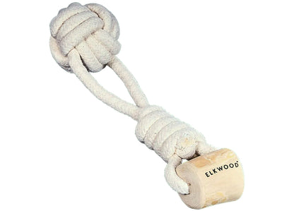 Elkwood - Coffee Wood - Knot & Ball Dog Toy - Buy Online SPR Centre UK