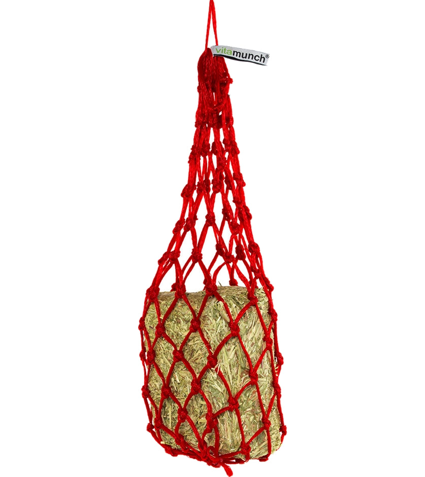 Equilibrium Munch Net (Red) | Forage Block Holder for Horses - Buy Online SPR Centre UK