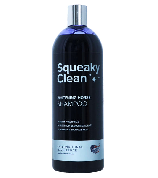 Equine America - Squeaky Clean Whitening Horse Shampoo - Buy Online SPR Centre UK