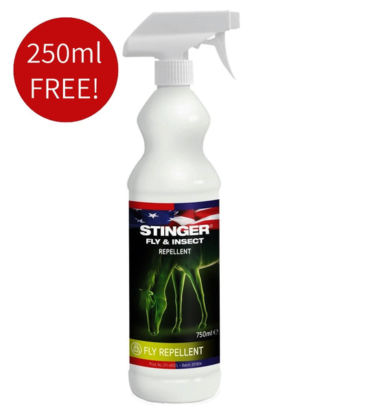 Equine America - 'Stinger' Fly & Insect Repellent - Buy Online SPR Centre UK