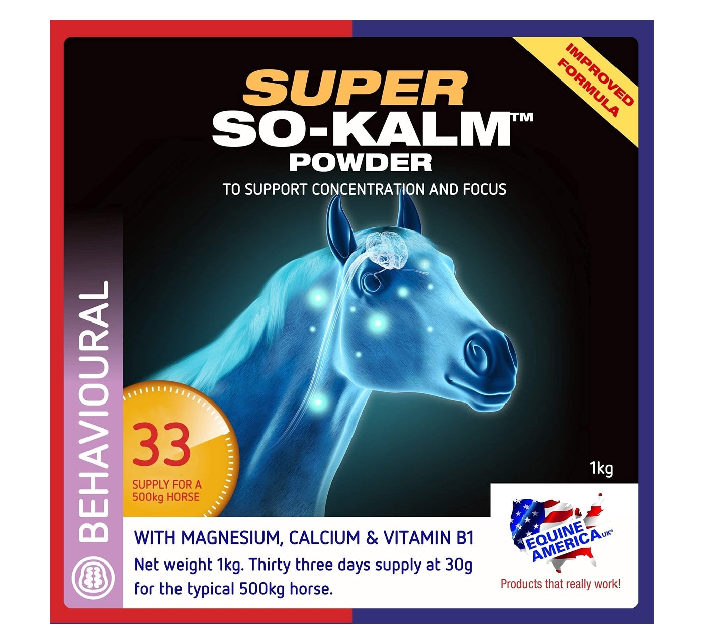 Equine America - Super So Kalm Powder | Horse Care - Buy Online SPR Centre UK