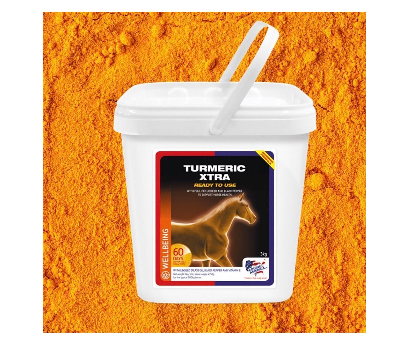 Equine America Turmeric Xtra 3kg | Horse Care -  Buy Online SPR Centre UK