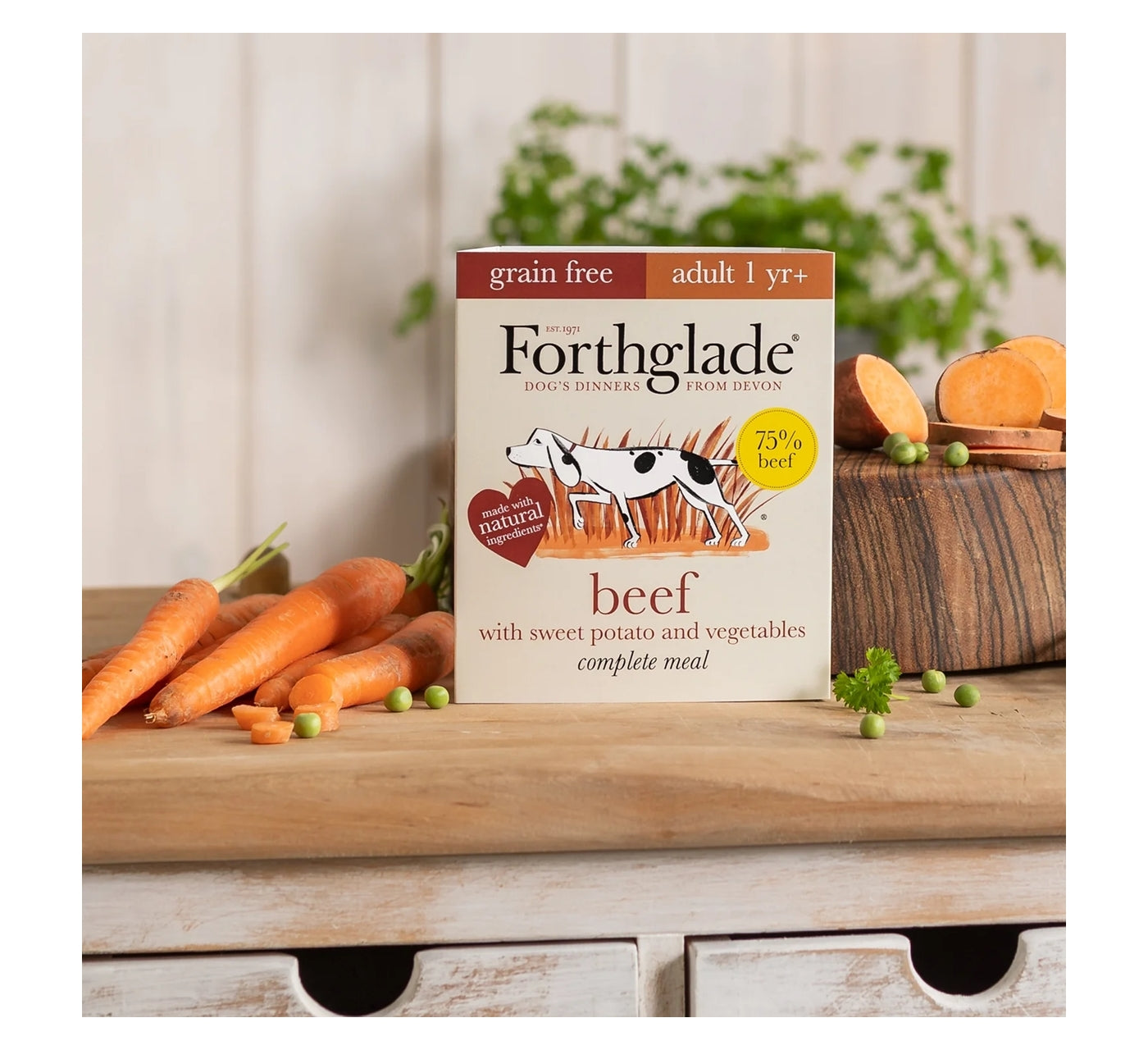 Forthglade - Adult Beef with Sweet Potato & Vegetables - 395g
