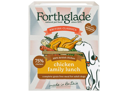 Forthglade British Classics - Chicken Family Lunch for Dogs - Buy Online SPR Centre UK