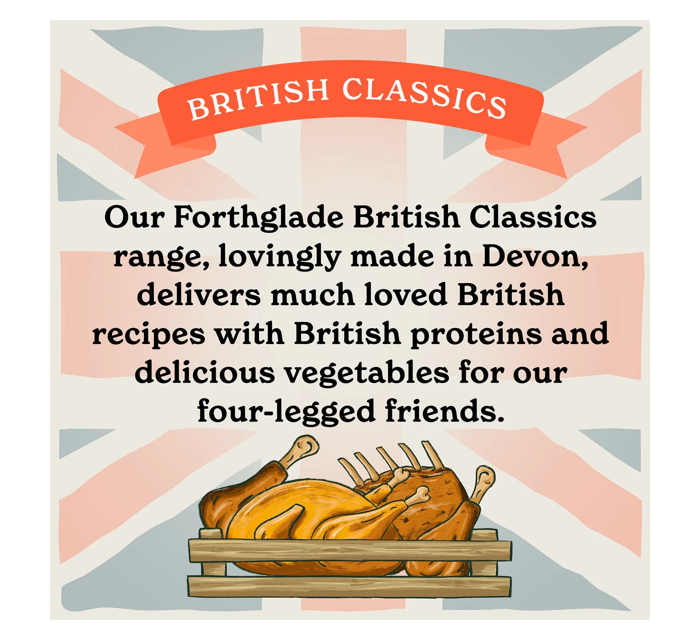 Forthglade British Classics - Chicken Family Lunch for Dogs - Buy Online SPR Centre UK
