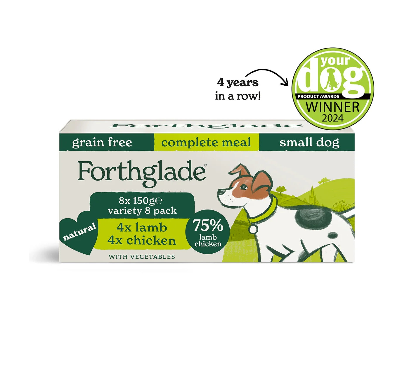 Forthglade Chicken & Lamb Wet Dog Food - Small Dog Variety Pack - Buy Online SPR Centre UK