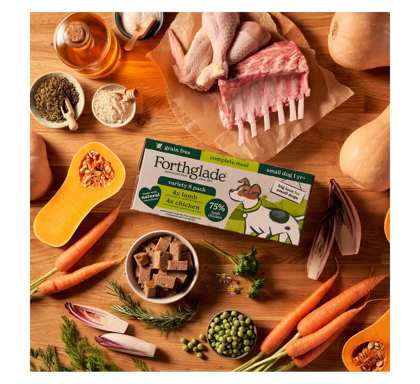 Forthglade Chicken & Lamb Wet Dog Food - Small Dog Variety Pack - Buy Online SPR Centre UK