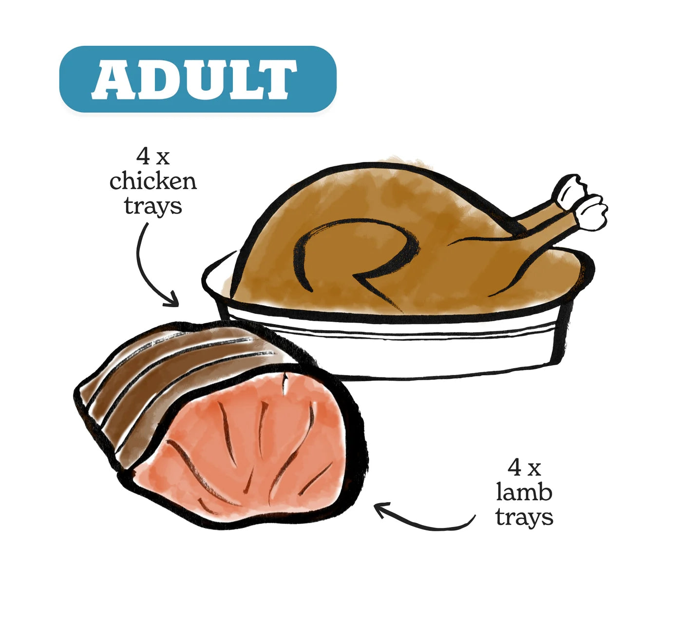 Forthglade Chicken & Lamb Wet Dog Food - Small Dog Variety Pack - Buy Online SPR Centre UK