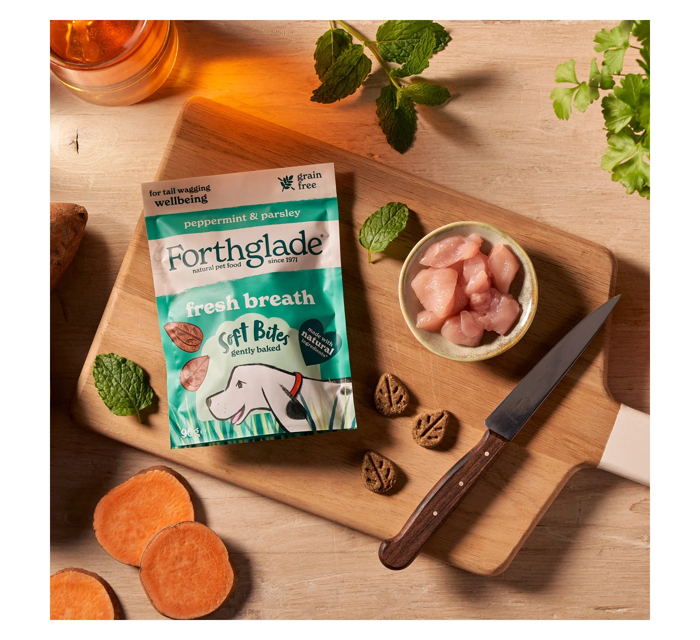 Forthglade Fresh Breath Soft Bites | Dog Treats - Buy Online SPR Centre UK