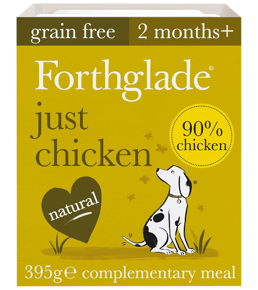 Forthglade - Just Chicken Wet Dog Food - Buy Online SPR Centre UK