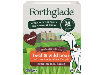 Forthglade - National Trust Beef & Wild Boar Gourmet Wet Dog Food - Buy Online SPR Centre 