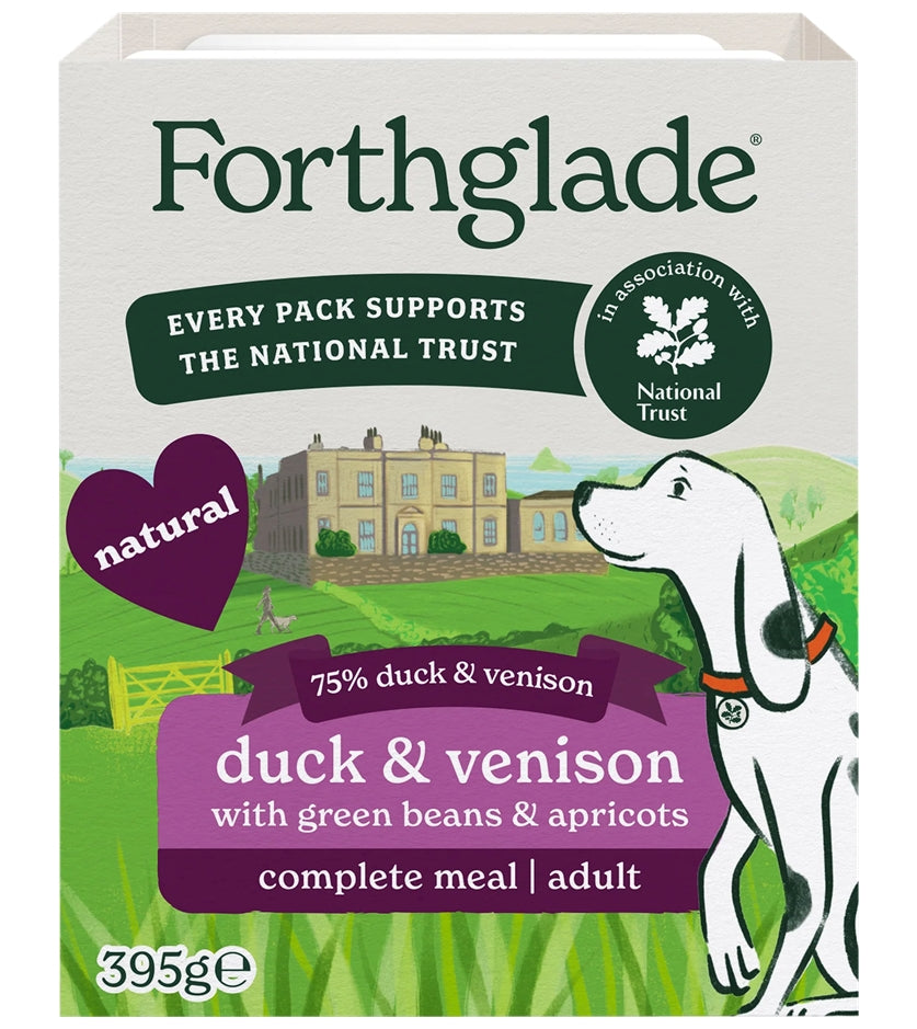 Forthglade - Duck & Venison Gourmet Wet Dog Food - Buy Online SPR Centre UK
