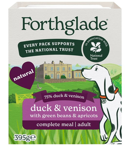Forthglade - Duck & Venison Gourmet Wet Dog Food - Buy Online SPR Centre UK