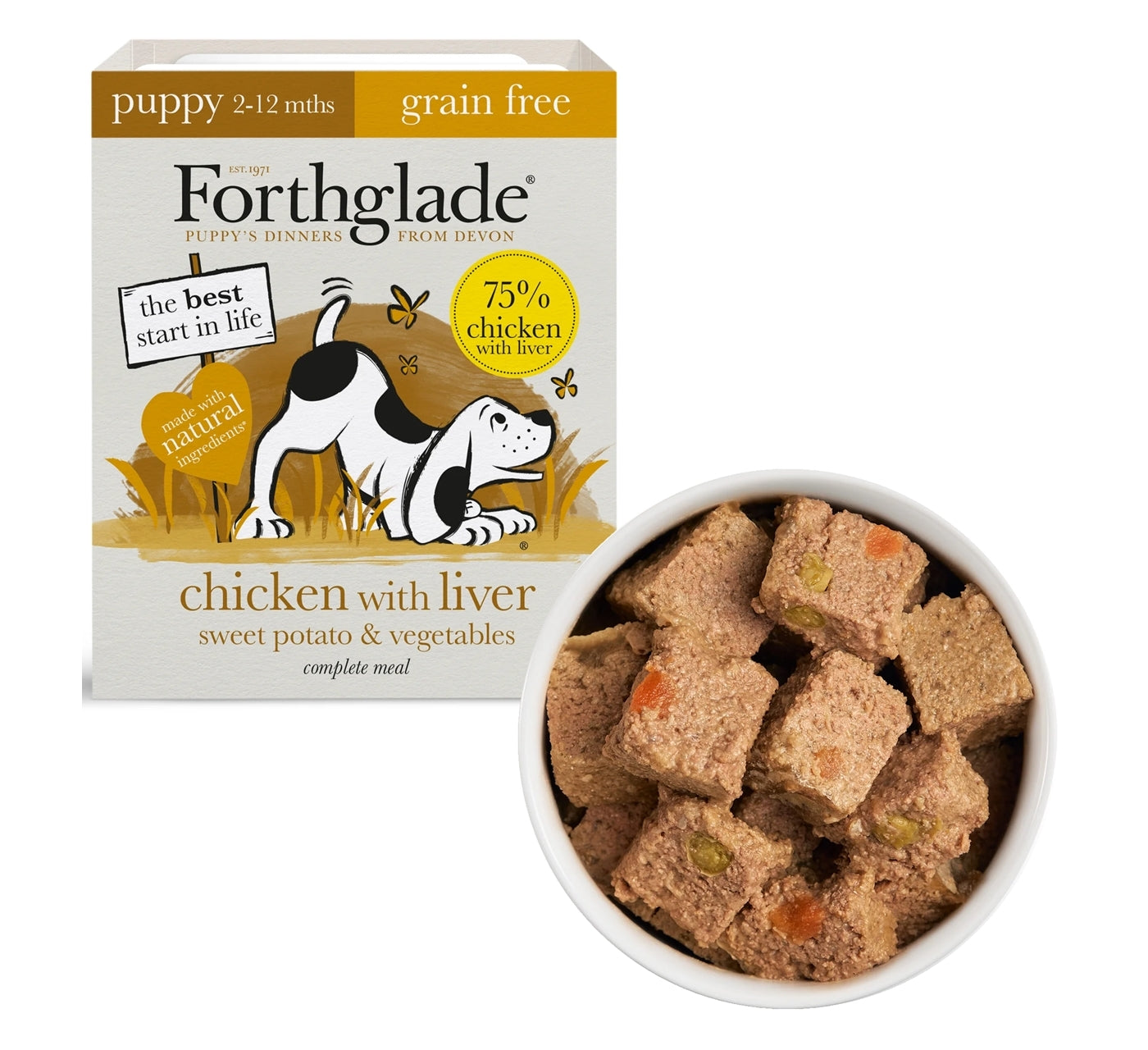 Forthglade - Puppy Chicken & Lamb Variety Pack - Buy Online SPR Centre UK