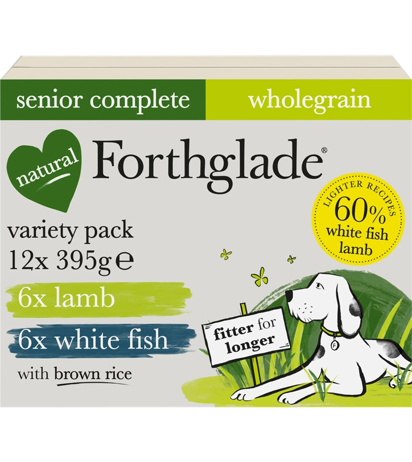 Forthglade - Senior Lamb & White Fish Variety Pack - Buy Online SPR Centre UK