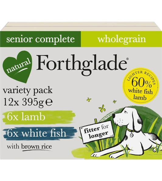Forthglade - Senior Lamb & White Fish Variety Pack - Buy Online SPR Centre UK
