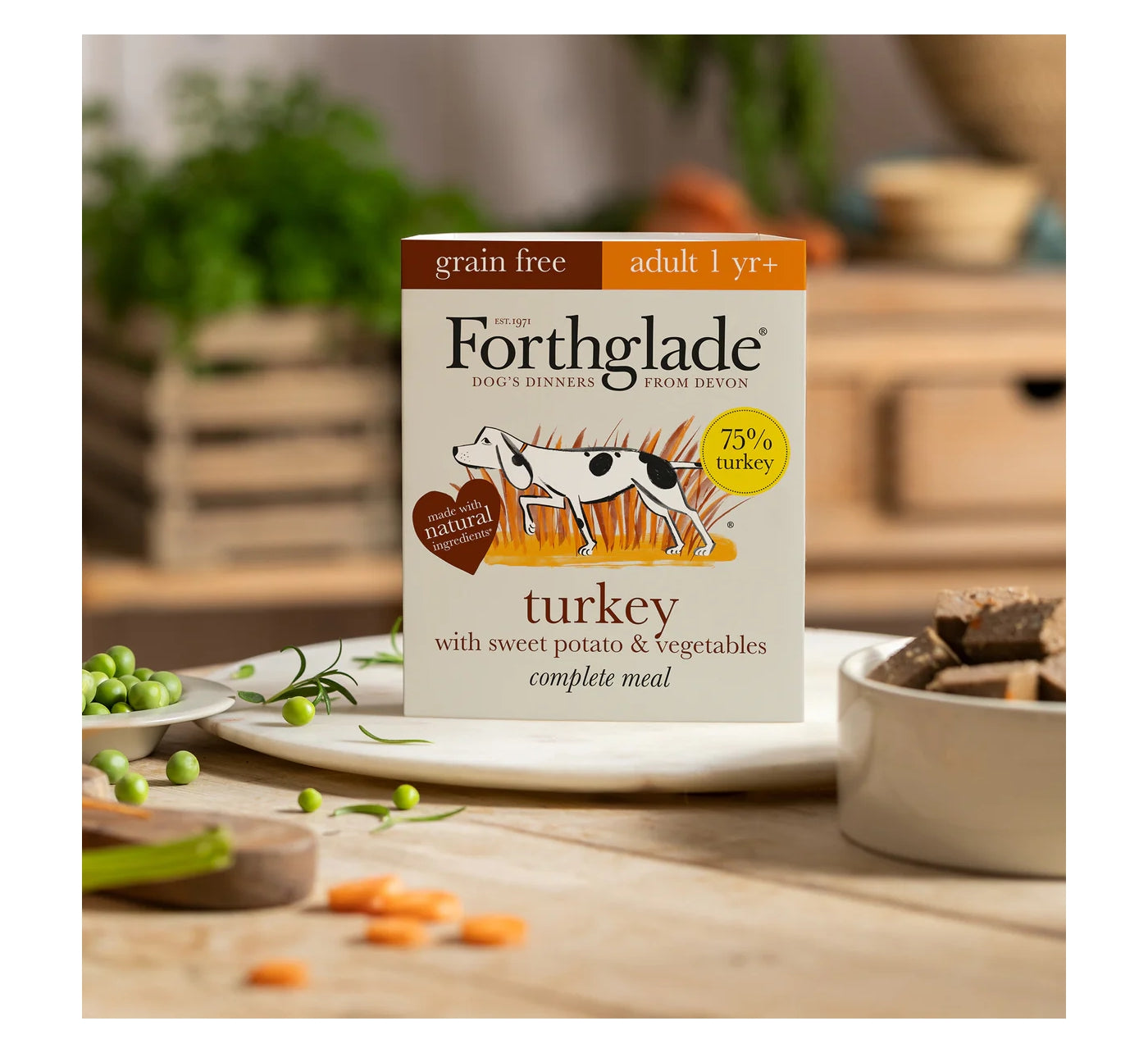 Forthglade - Turkey with Sweet Potato Wet Dog Food - Buy Online SPR Centre UK