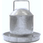 Heritage - Galvanised Poultry Drinker - ½ Gallon Capacity