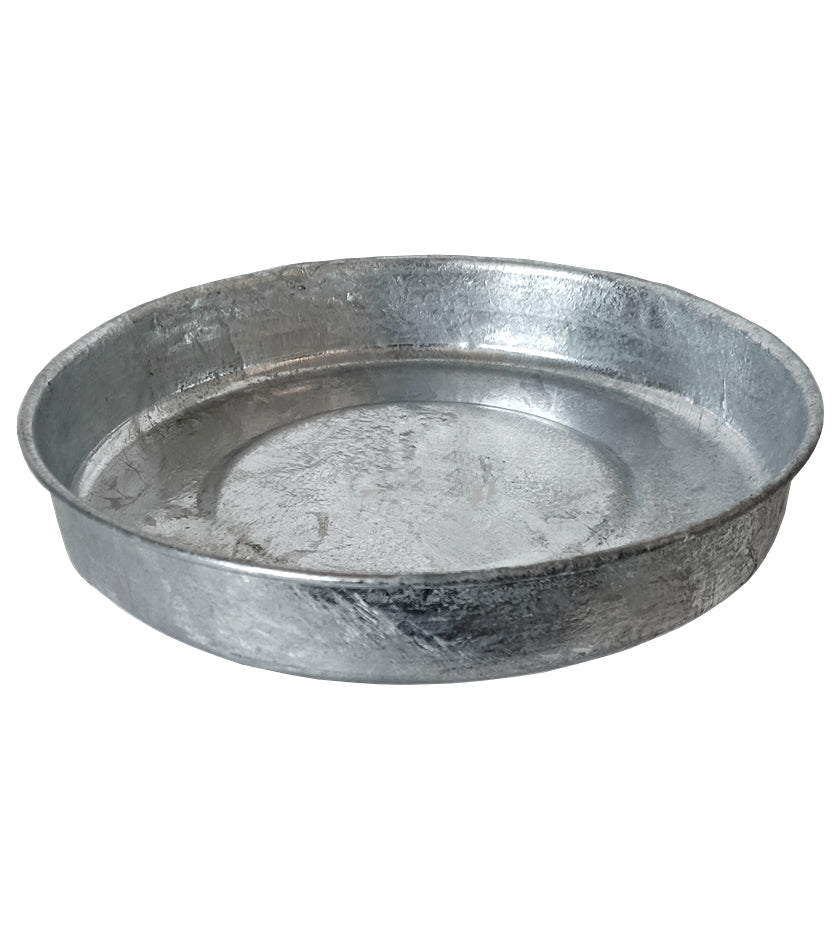 Galvanised Feeder Pans for Poultry & Pigeons - Buy Online SPR Centre UK