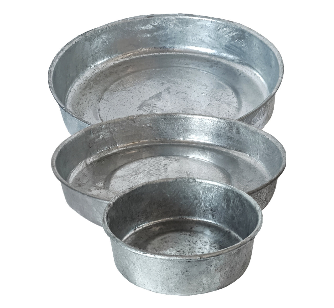 Galvanised Feeder Pans for Poultry & Pigeons - Buy Online SPR Centre UK