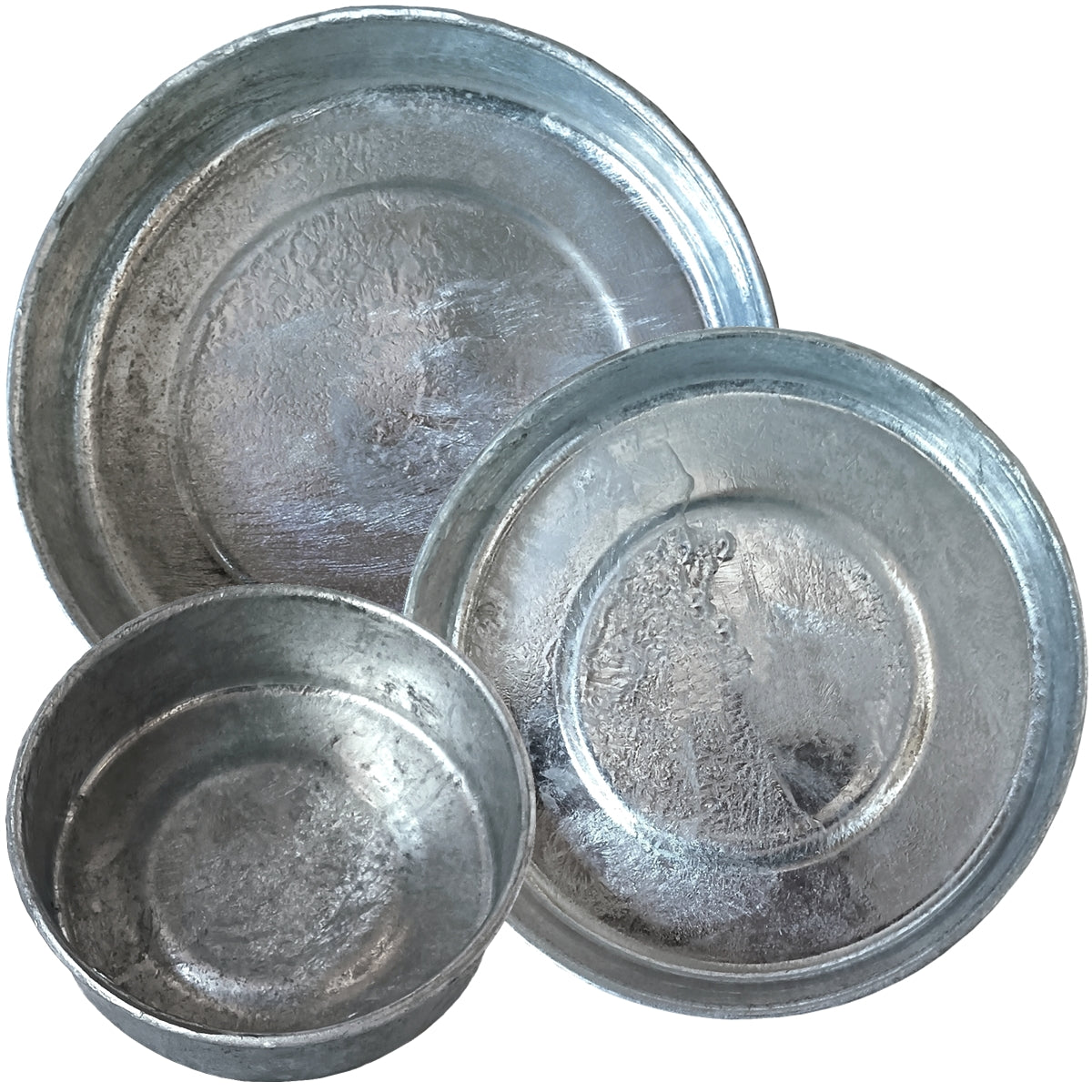 Galvanised Feeder Pans for Poultry & Pigeons - Buy Online SPR Centre UK