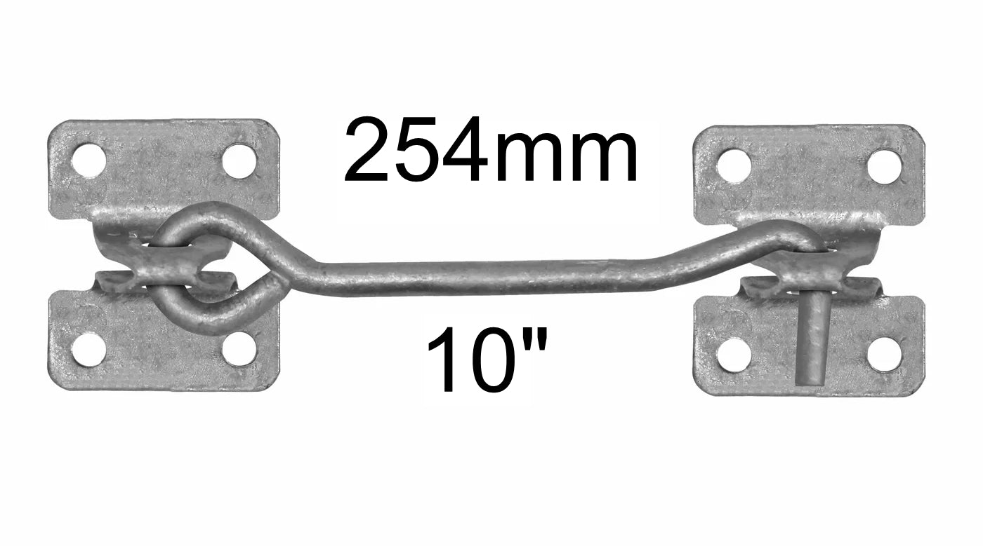 Galvanised Wire Cabin Hook - 10" (254mm) - Buy Online SPR Centre UK