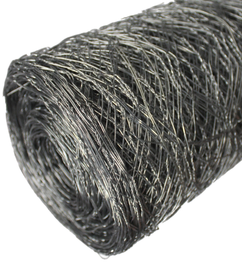 Galvanised Wire Netting - 25M (600mm x 50mm x 19g) - Buy Online SPR Centre UK