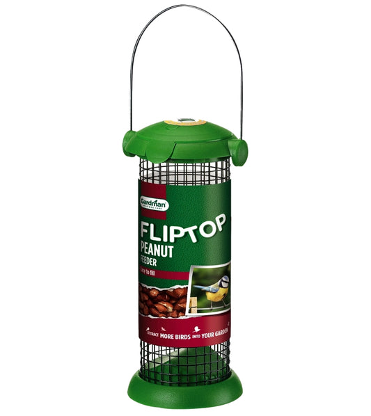 Gardman - Flip Top Peanut Feeder - Buy Online SPR Centre UK