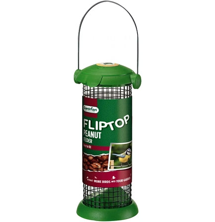 Gardman - Flip Top Peanut Feeder (Small) | Wild Bird Feeder - Buy Online SPR Centre UK