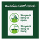 Gardman - Flip Top Seed Feeder (Large) | Wild Bird Feeder - Buy Online SPR Centre UK