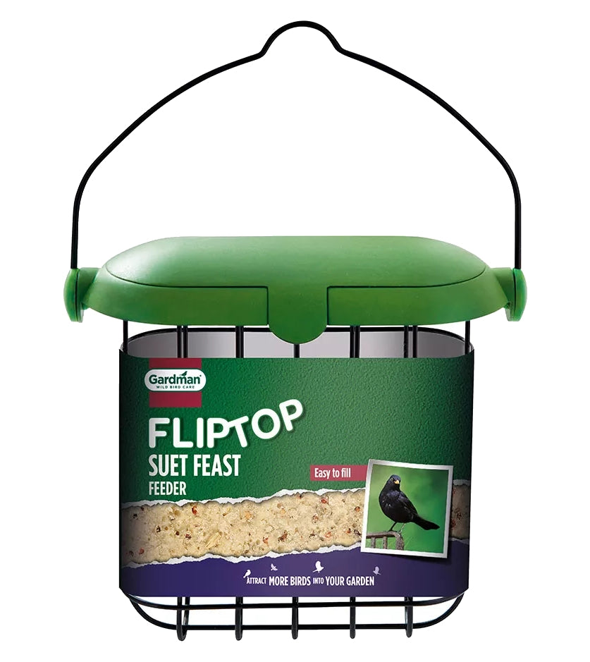 Gardman Flip Top Suet Feast Feeder | Wild Bird Care - Buy Online SPR Centre UK