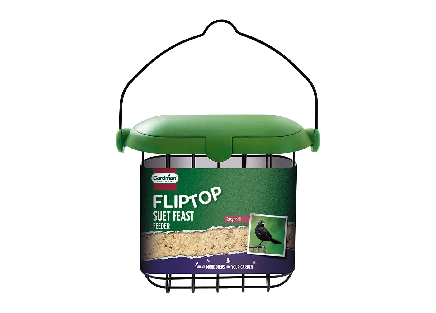 Gardman Flip Top Suet Feast Feeder | Wild Bird Care - Buy Online SPR Centre UK