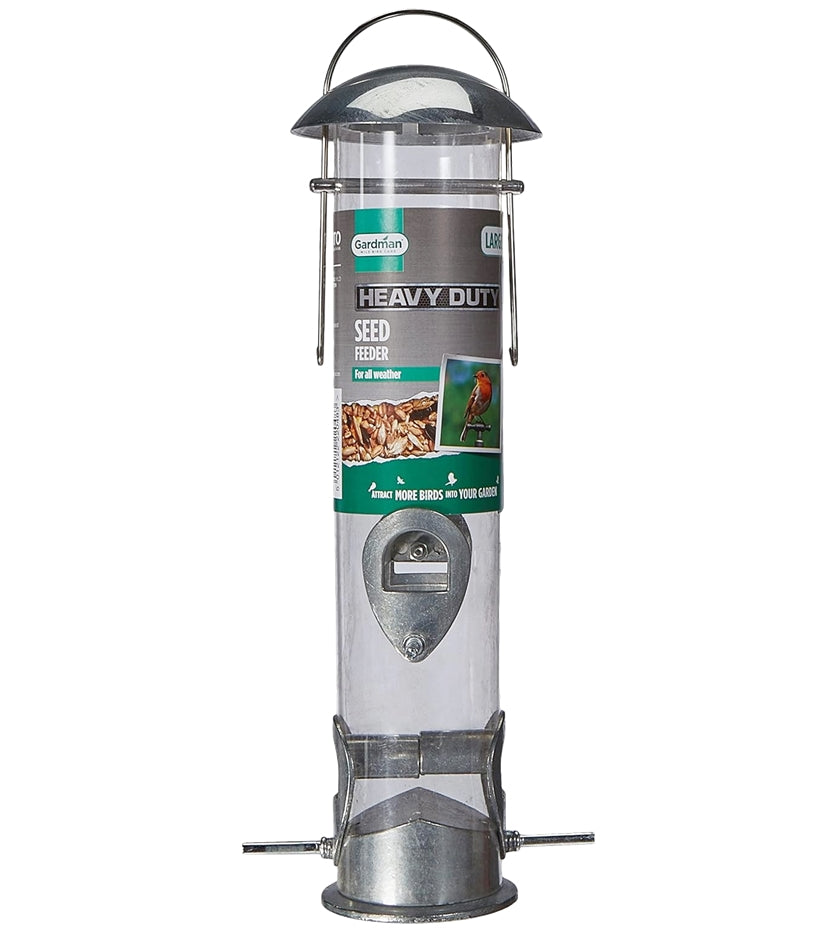 Gardman - Large Heavy Duty Seed Feeder - Buy Online SPR Centre UK