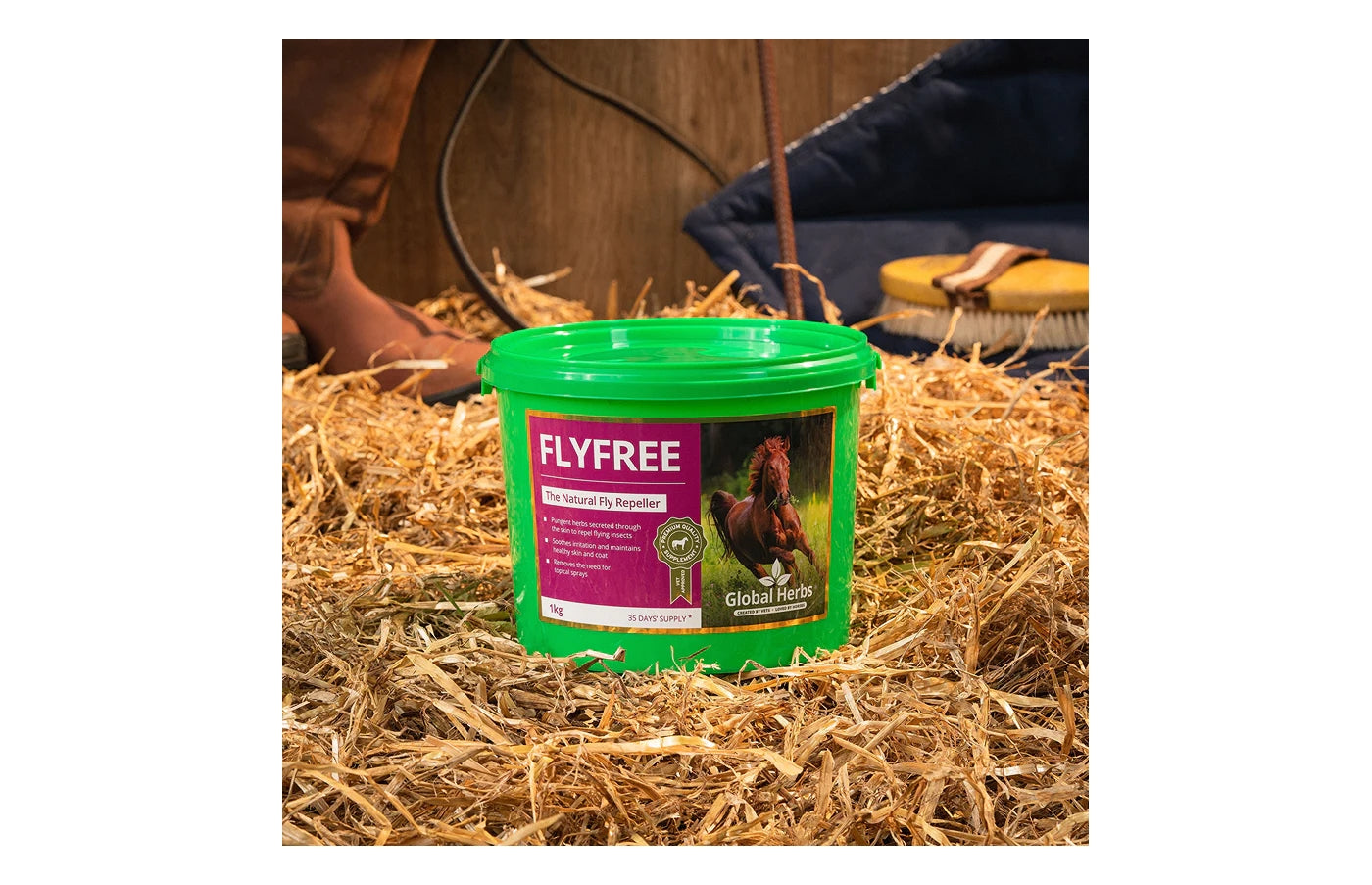 Global Herbs FlyFree 1kg | Horse Supplement - Buy Online SPR Centre UK