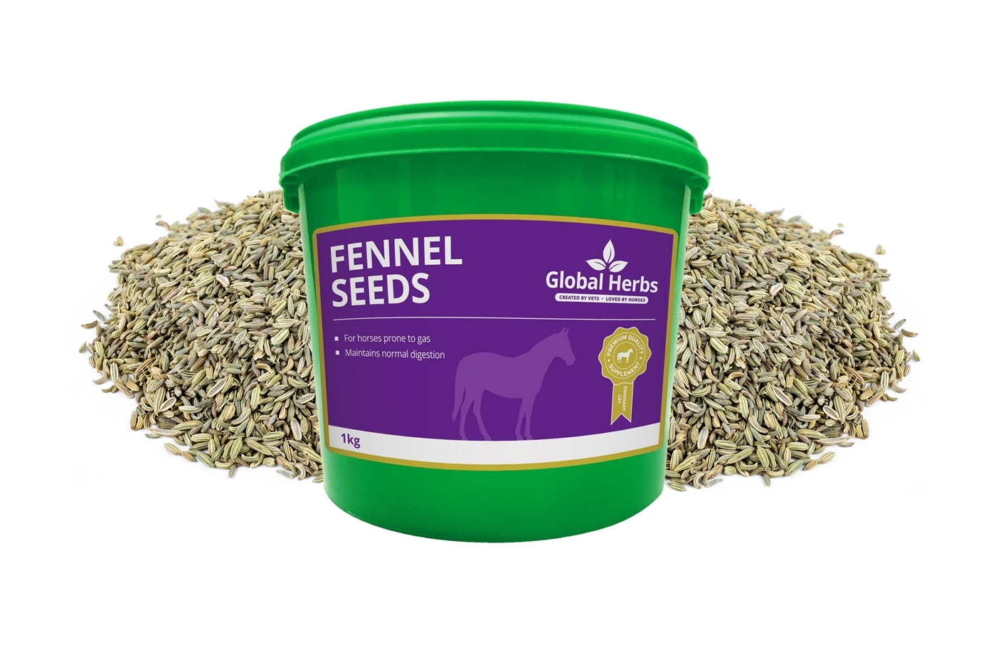 Global Herbs Fennel Seeds | Horse Care - Buy Online SPR Centre UK