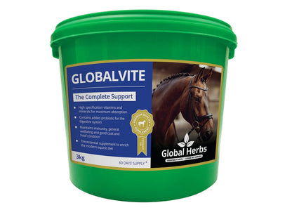 Global Herbs - GlobalVite 3kg | Horse Care - Buy Online SPR Centre UK