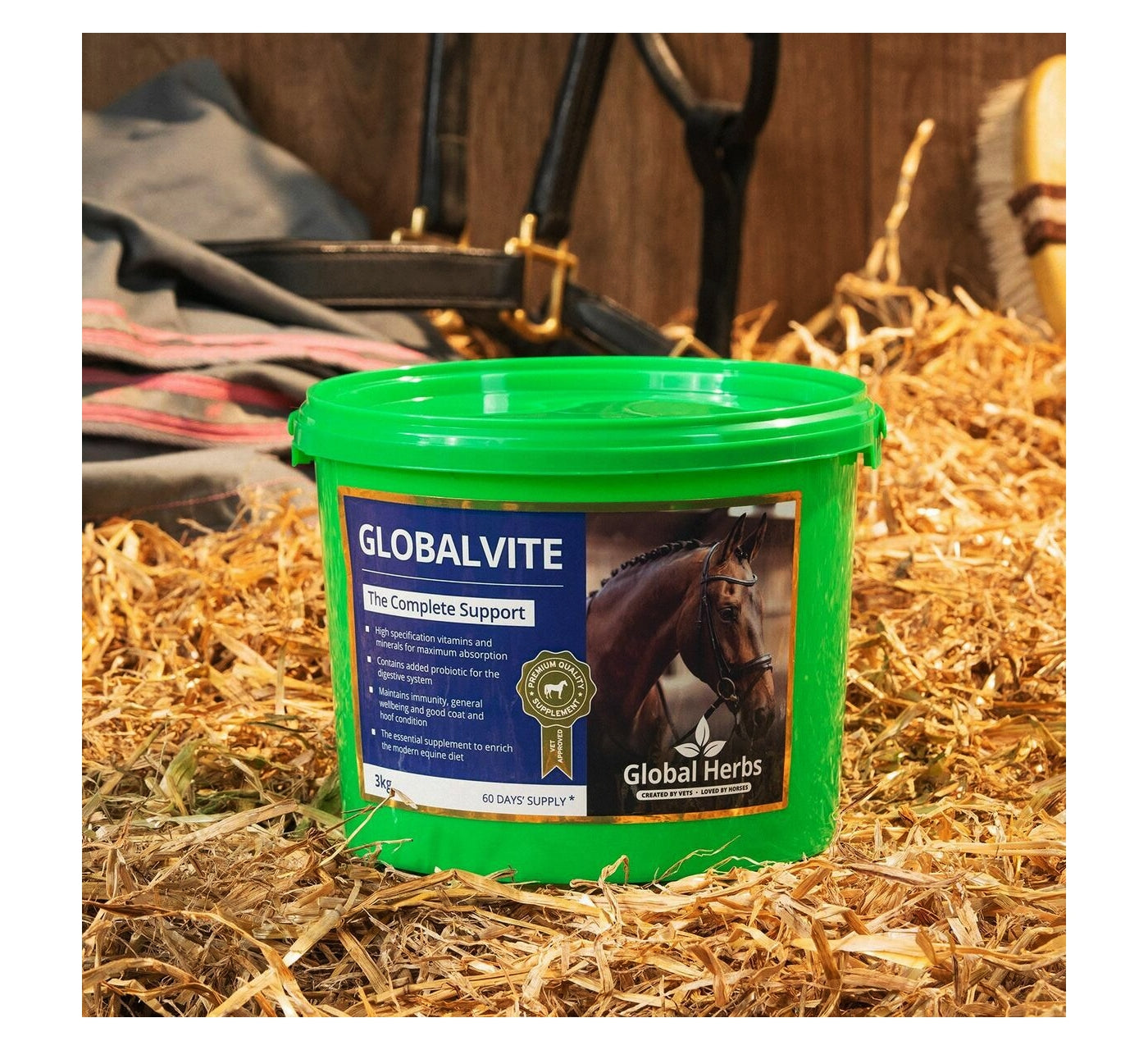 Global Herbs - GlobalVite 3kg | Horse Care - Buy Online SPR Centre UK