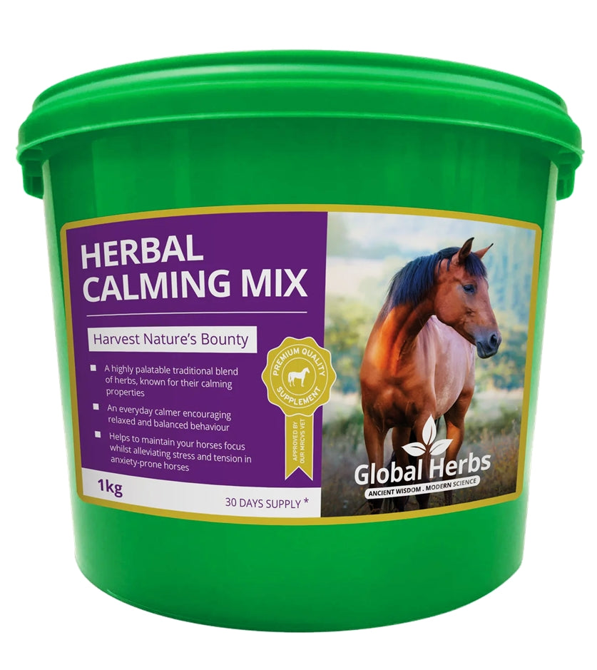 Global Herbs - Herbal Calming Mix | Horse Care - Buy Online SPR Centre UK