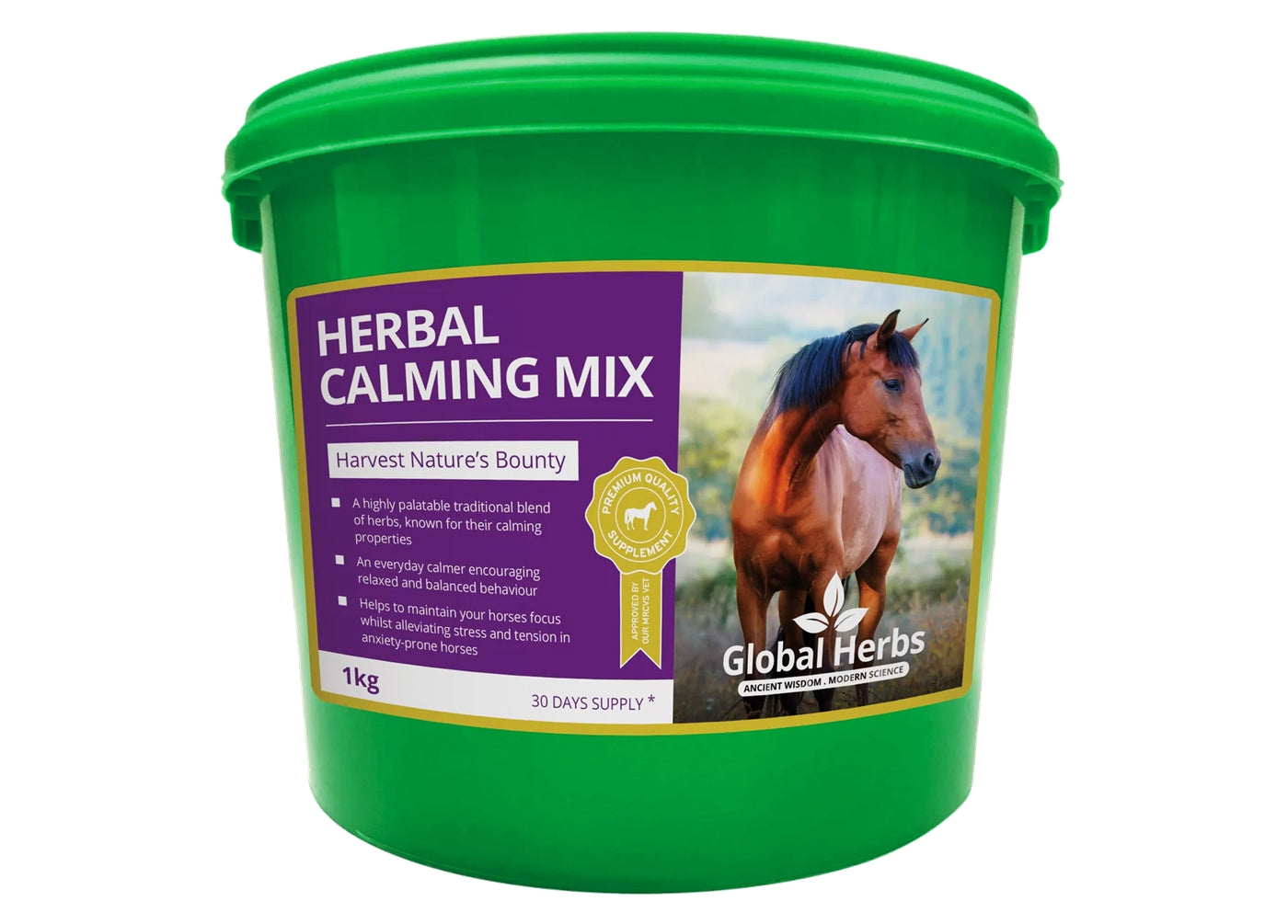 Global Herbs - Herbal Calming Mix | Horse Care - Buy Online SPR Centre UK